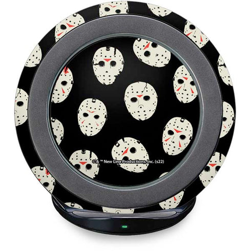 Warner Bros Friday the 13th Jason Voorhees Pattern Fast Charge Wireless Charging Stand Skin